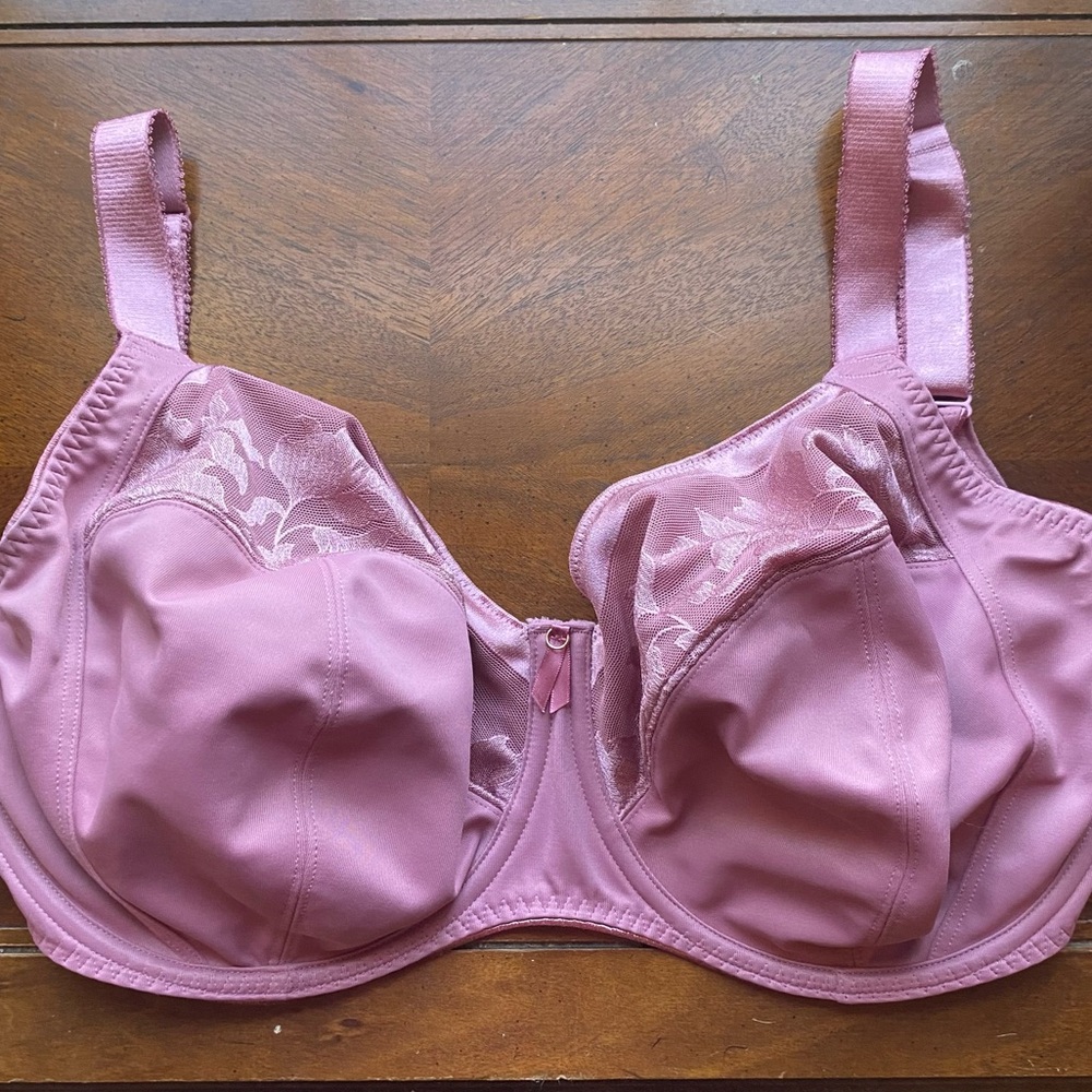 NWOT Fantasie Illusion Underwire Side Support FL2982 Size US 34L/UK 34HH Rose